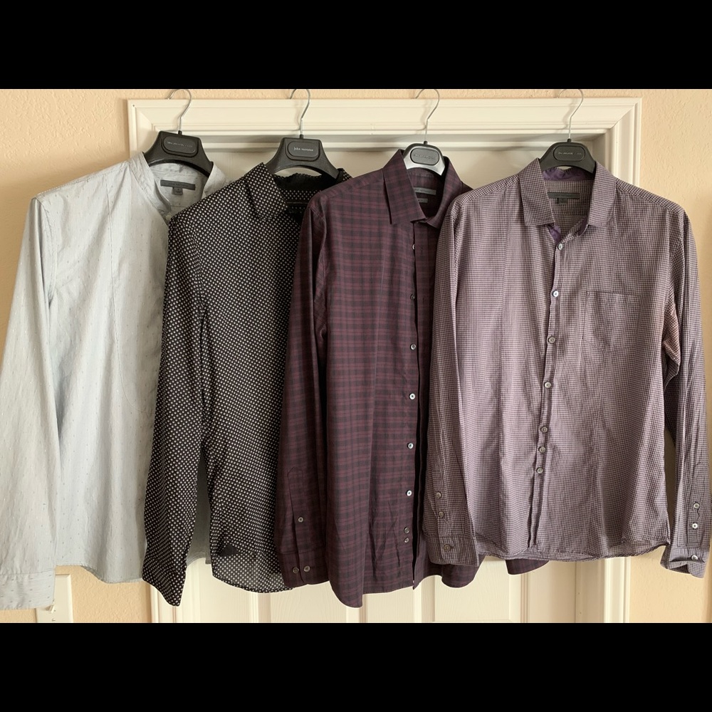 John Varvatos  7 shirts!!!